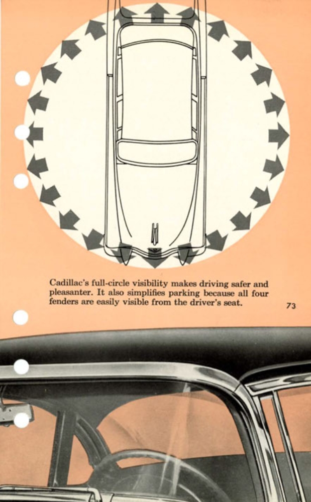 1955 Cadillac Salesmans Data Book Page 65